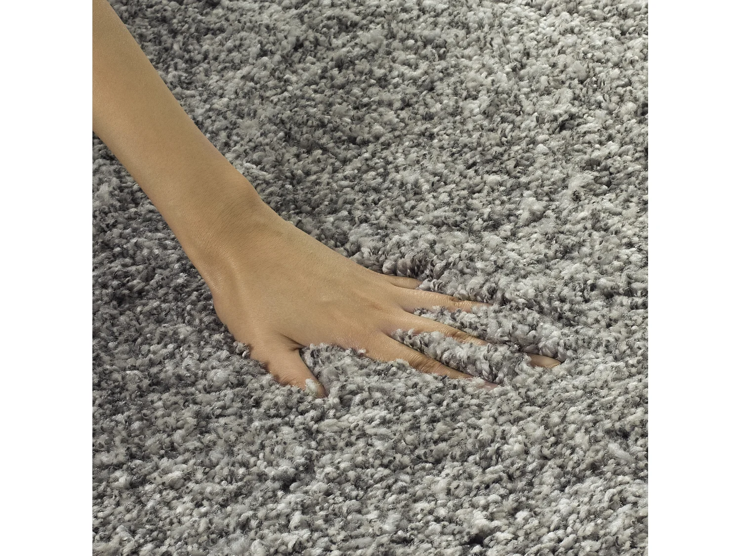 Tapis Gris 122 X 122 cm - Crosby