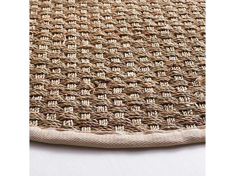 Tapis Naturel/Ivoire 91 X 91 cm - Roselyn