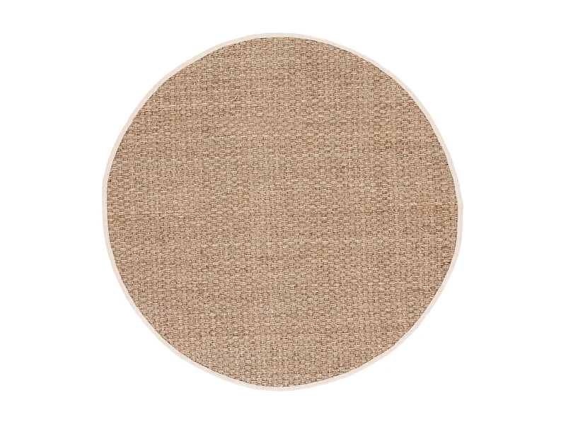 Tapis Naturel/Ivoire 91 X 91 cm - Roselyn