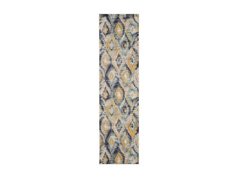 Tapis Bleu/Multicolore 66 X 244 cm - Vistoso