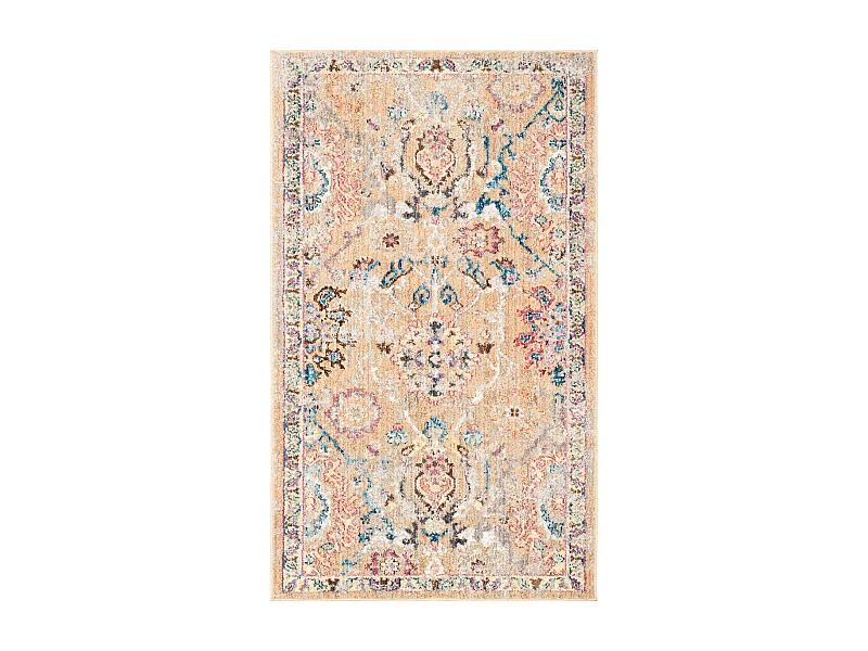 Tapis Neutre/Bleu 91 X 152 cm - Sienna