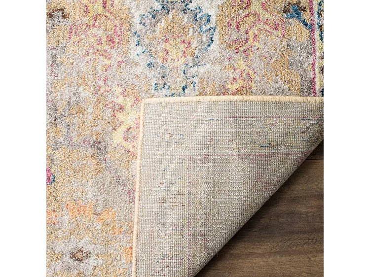 Tapis Neutre/Bleu 91 X 152 cm - Sienna