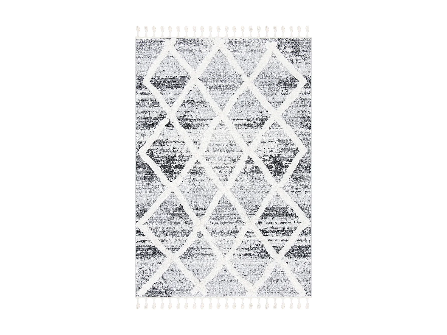 Tapis Gris/Neutre 91 X 152 cm - Celeste