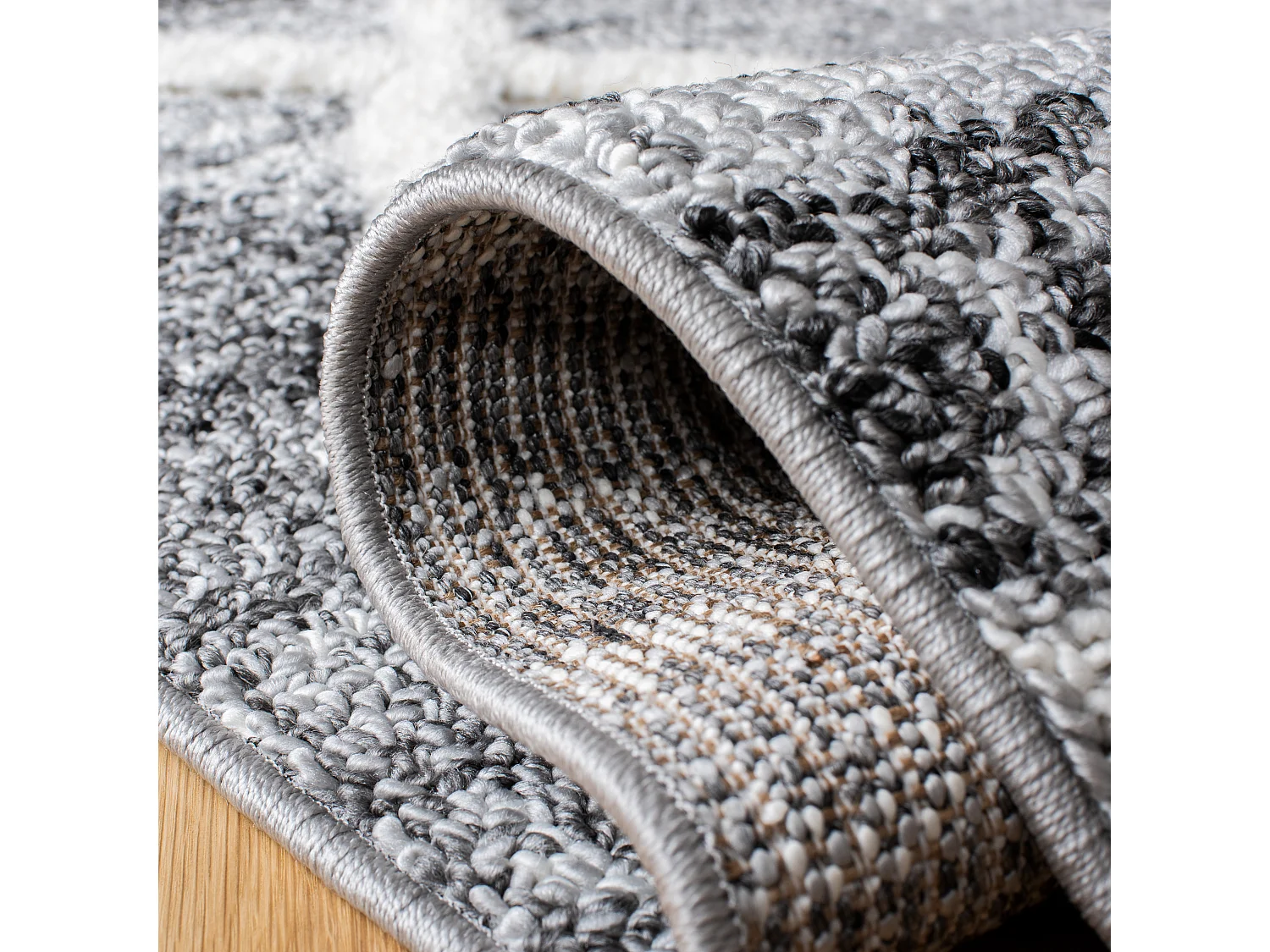 Tapis Gris/Neutre 91 X 152 cm - Celeste