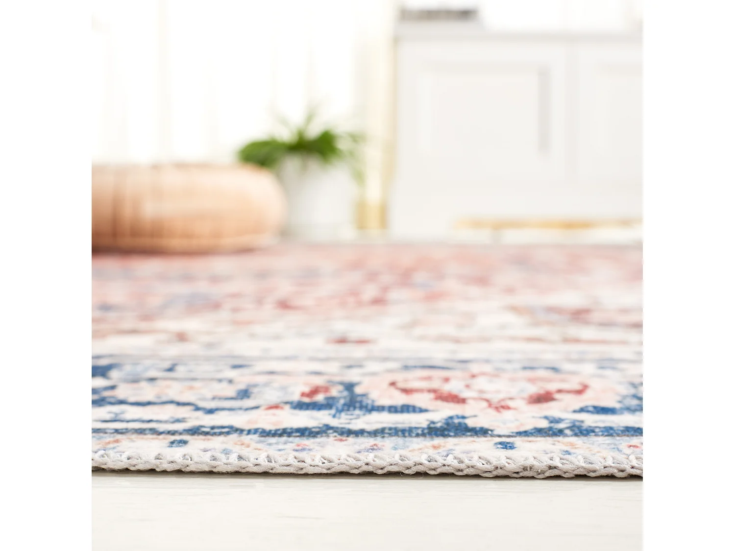Tapis Rouge/Marine 122 X 183 cm - Serafina