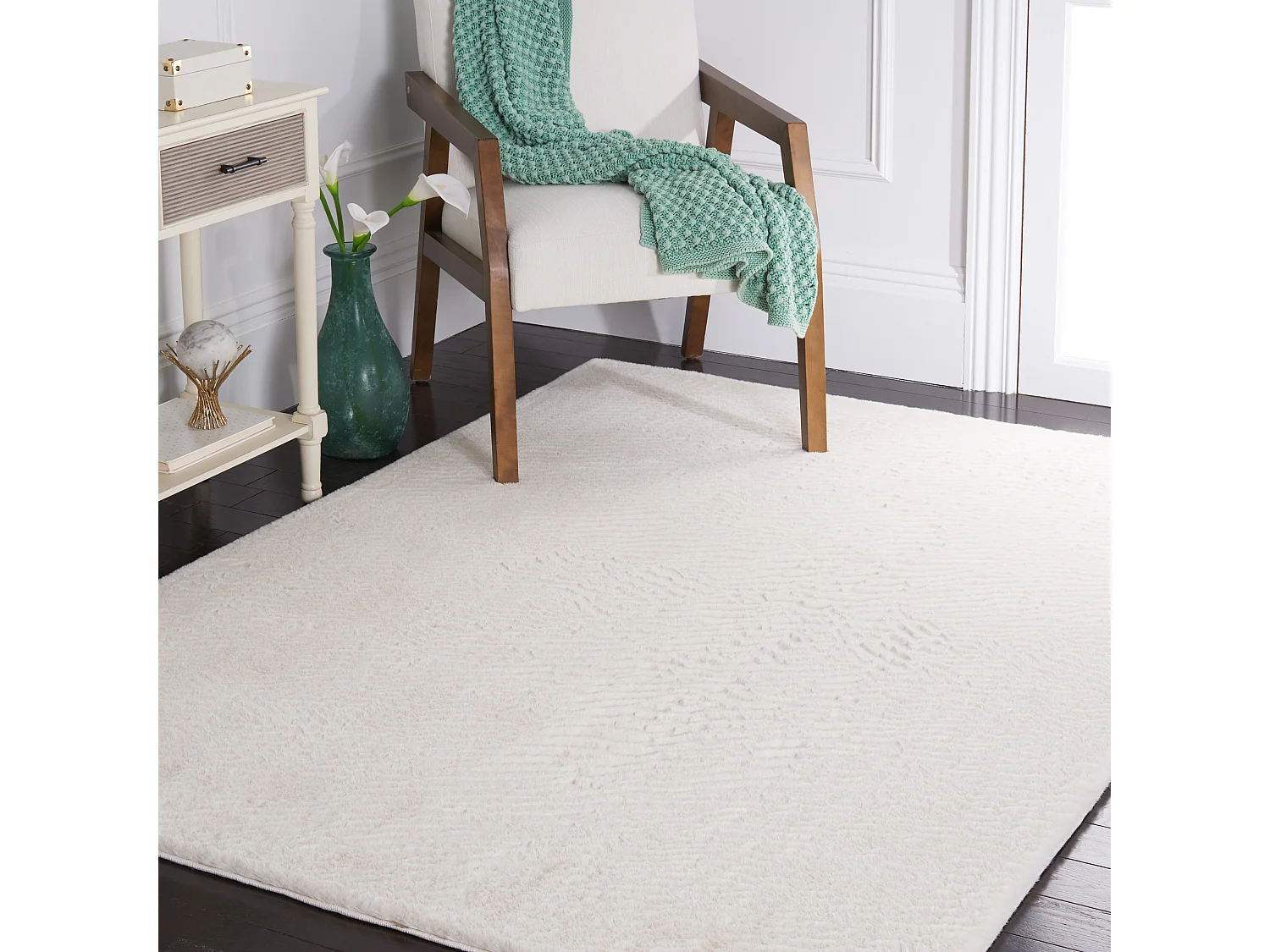 Tapis Blanc cassé 152 X 213 cm - Florian