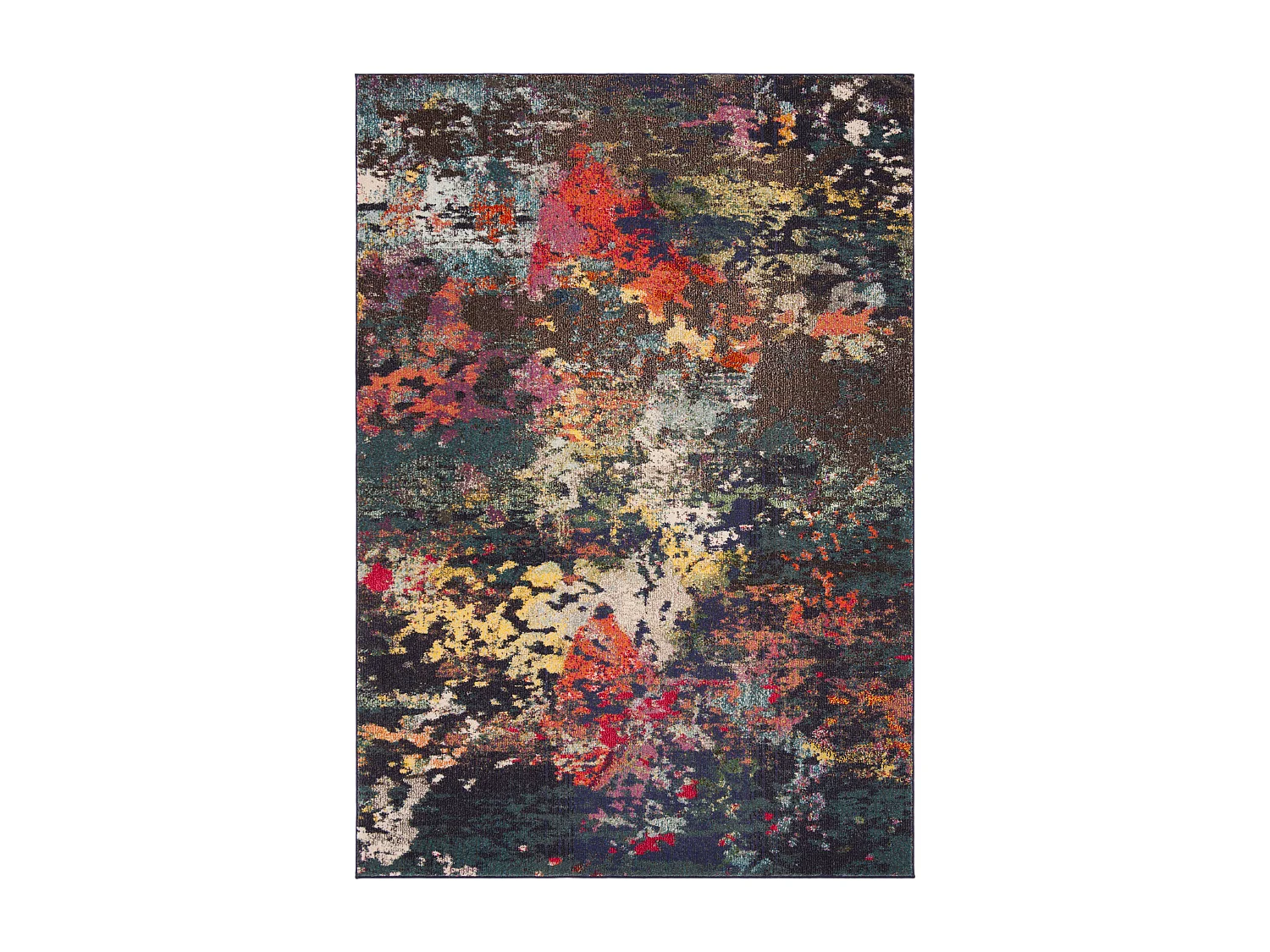 Tapis Marron/Bleu 155 X 231 cm - Poppy