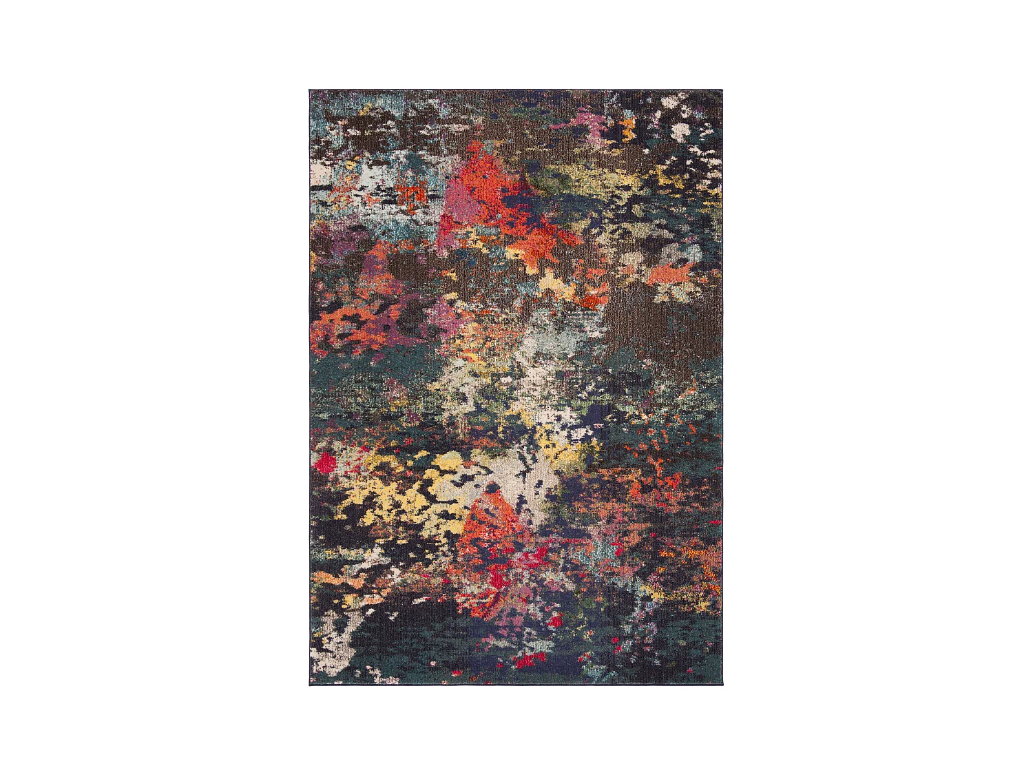 Tapis Marron/Bleu 155 X 231 cm - Poppy