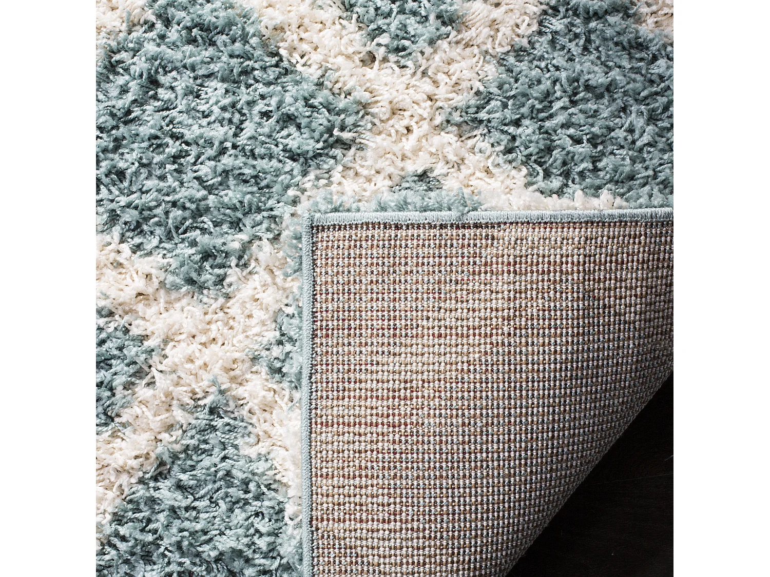 Tapis Vert/Neutre 122 X 183 cm - Natalia