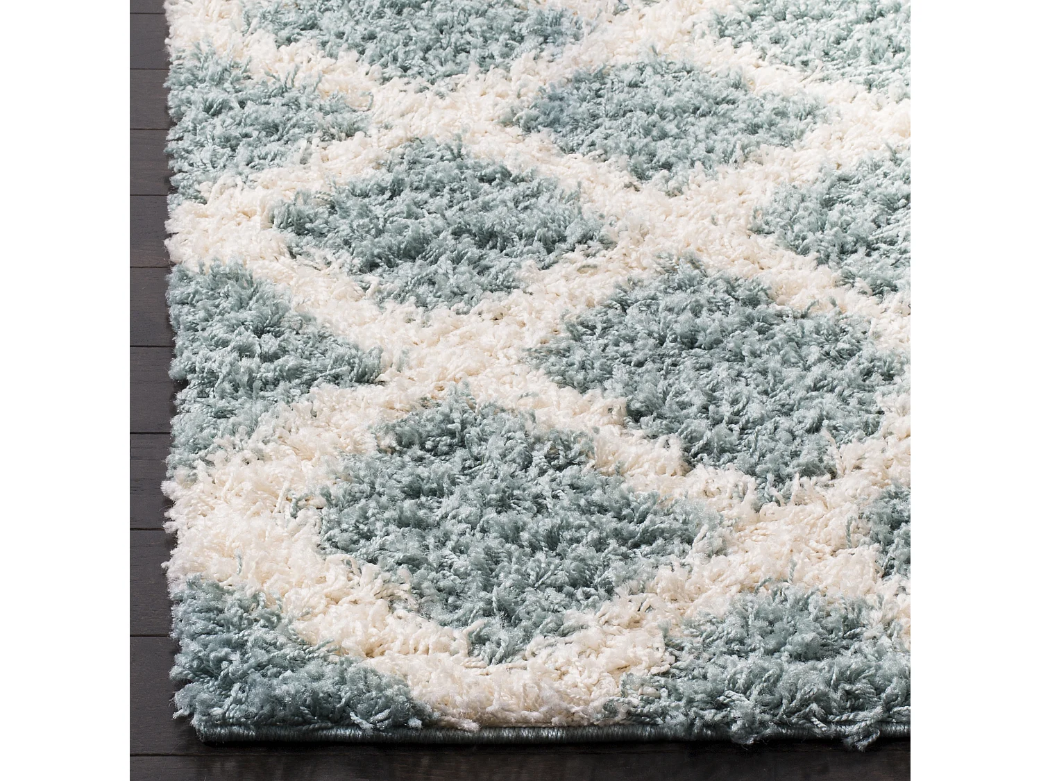 Tapis Vert/Neutre 122 X 183 cm - Natalia