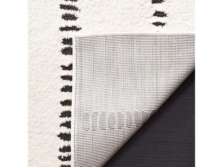 Tapis Ivoire/Noir 91 X 152 cm - Aramin