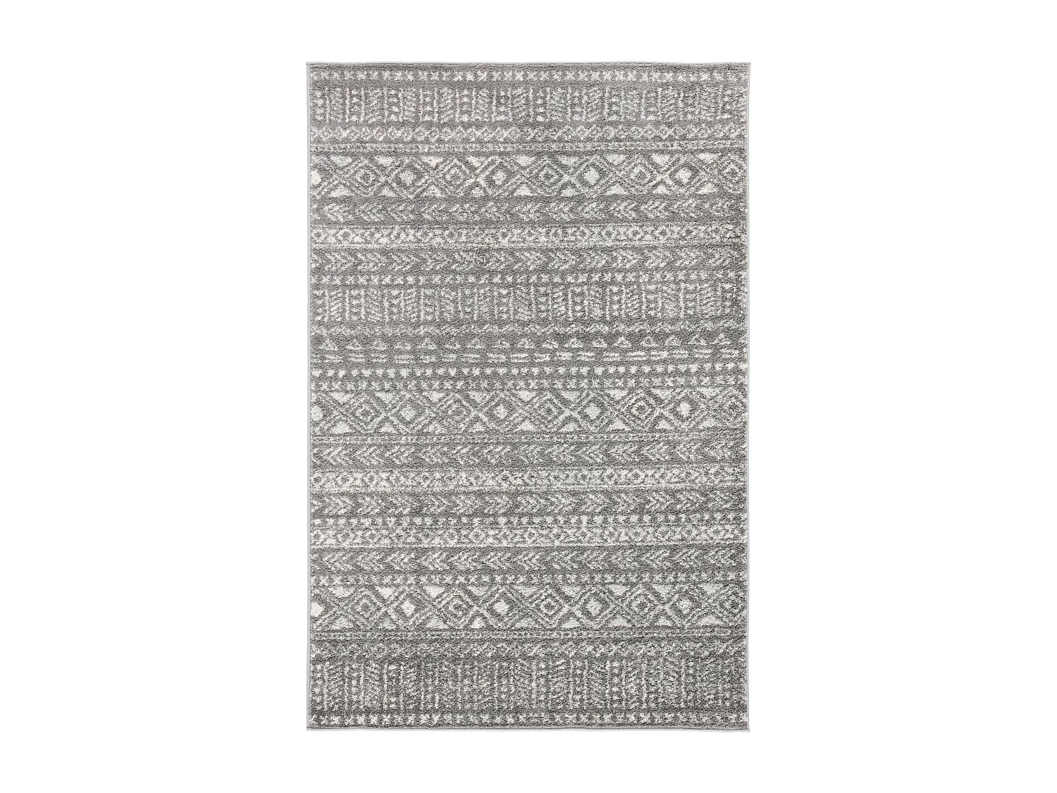 Tapis Gris/Neutre 91 X 152 cm - Brynlee