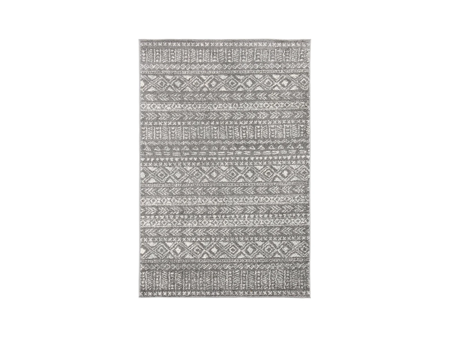 Tapis Gris/Neutre 91 X 152 cm - Brynlee