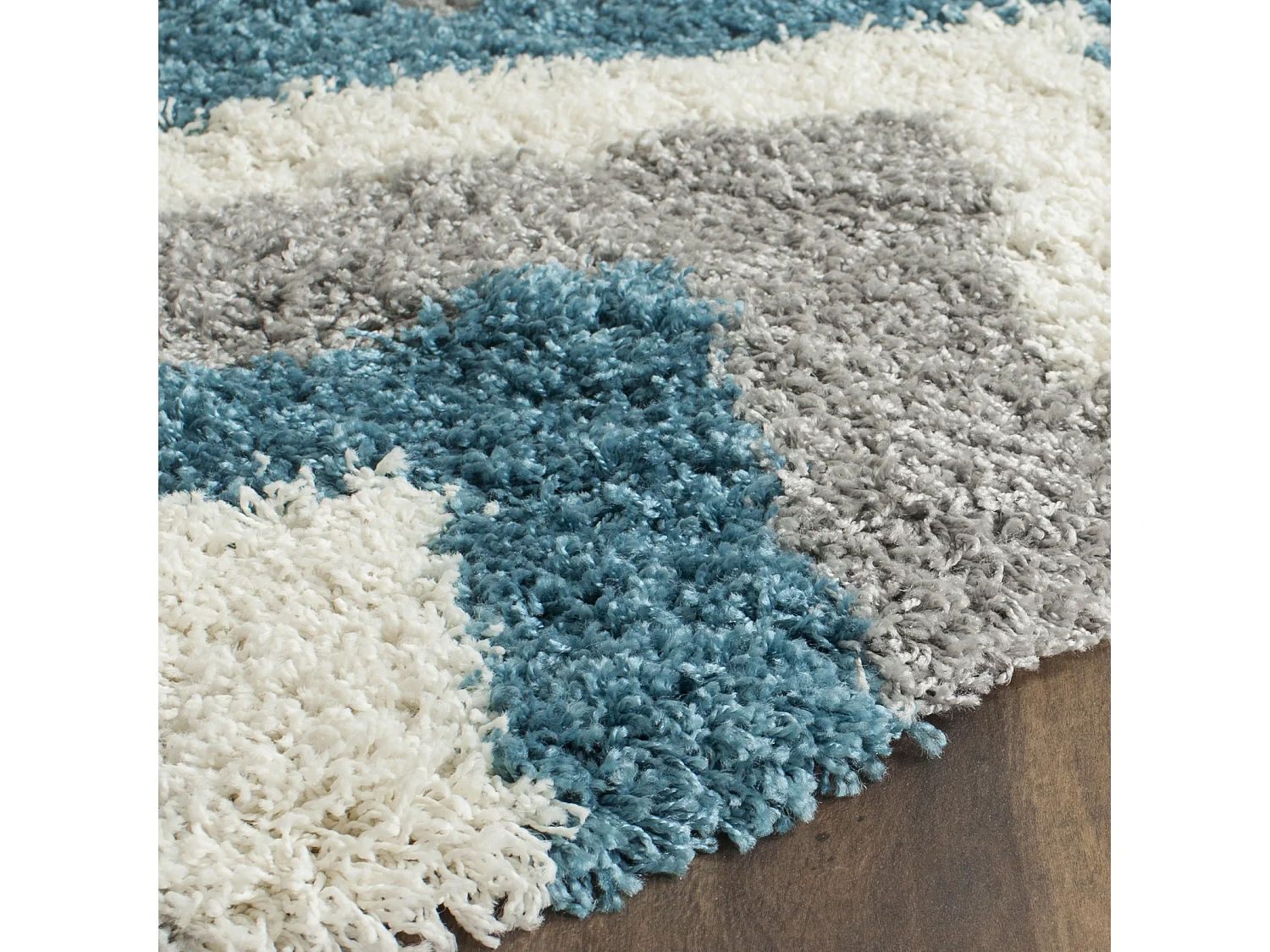 Tapis Neutre/Bleu 160 X 229 cm - Ashley