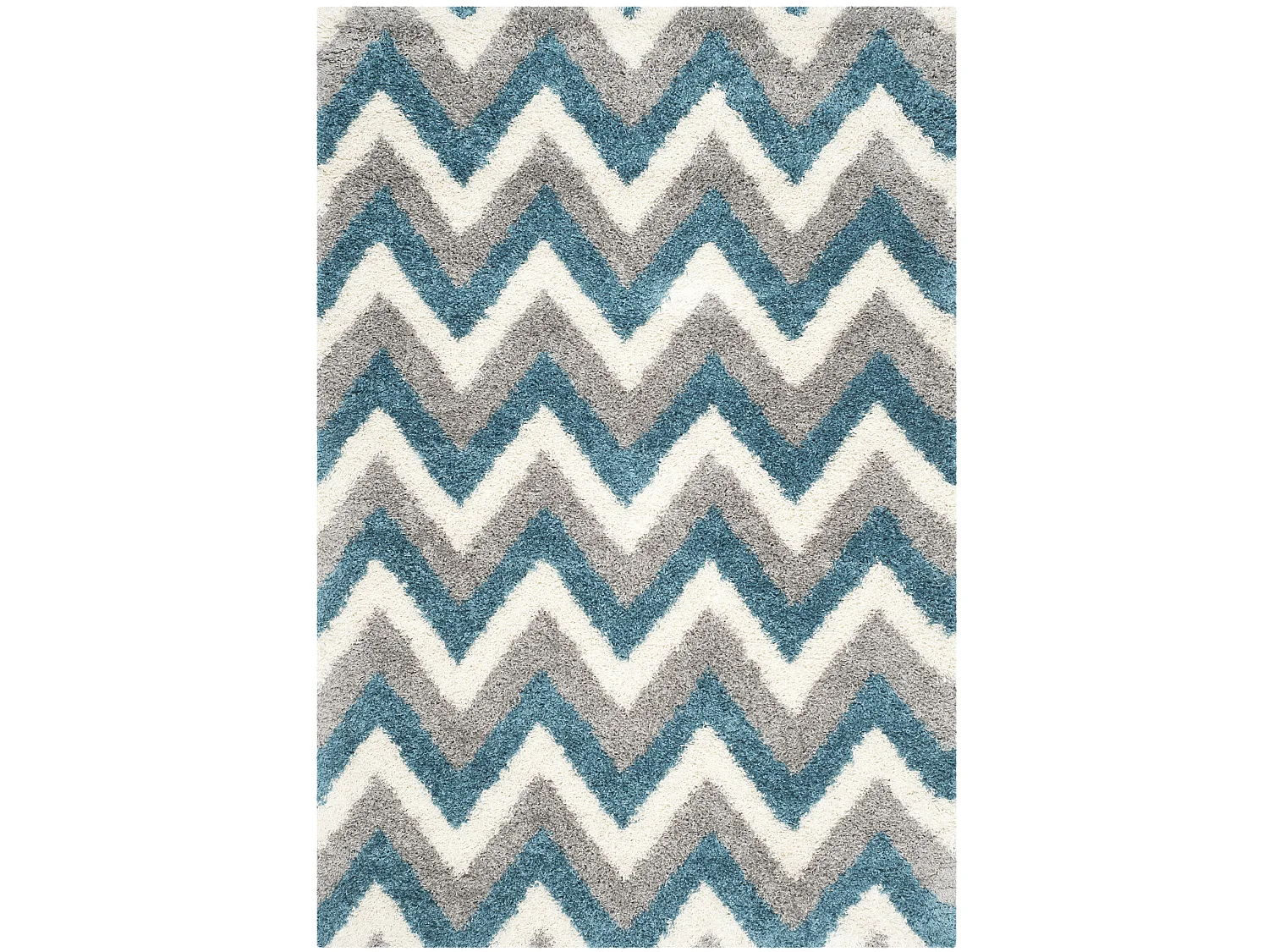 Tapis Neutre/Bleu 160 X 229 cm - Ashley