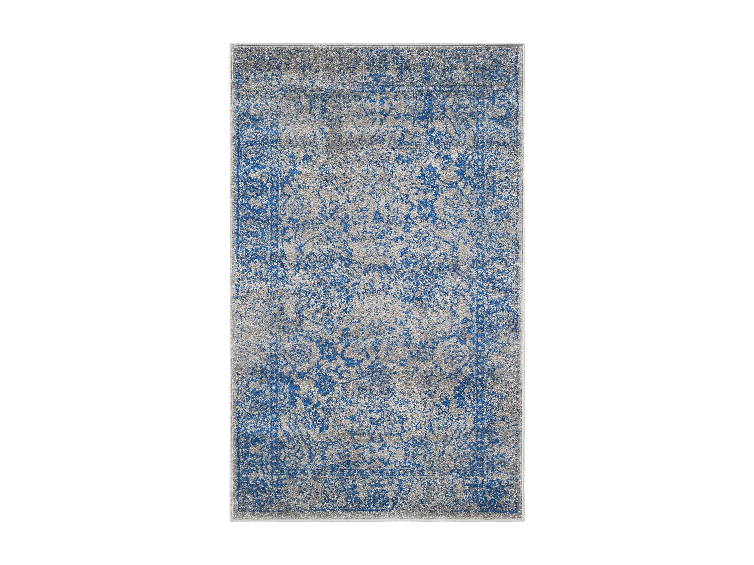 Tapis Gris/Bleu 122 X 183 cm - Lucinda