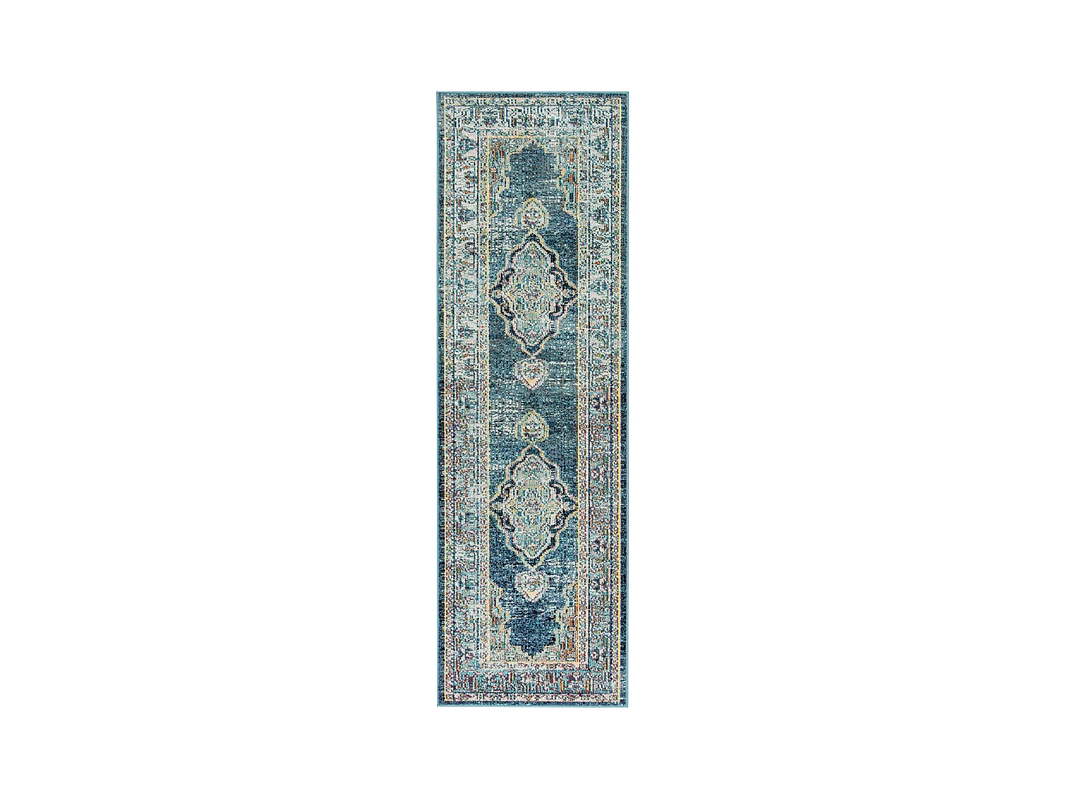 Tapis Bleu/Jaune 66 X 213 cm - Dahila