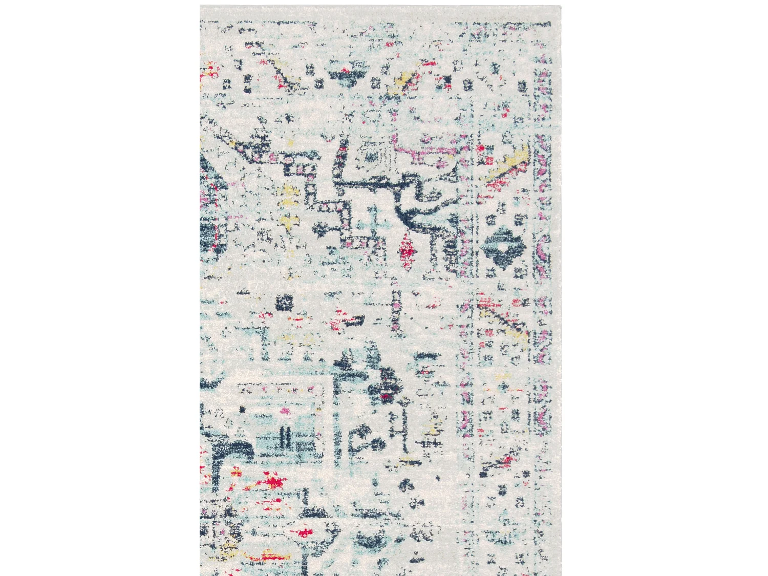 Tapis Gris/Rose 122 X 183 cm - Everleigh