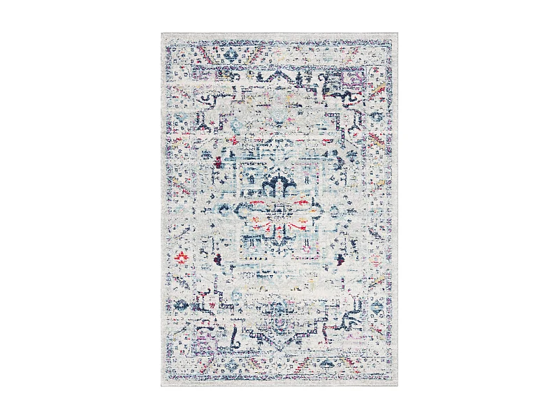 Tapis Gris/Rose 122 X 183 cm - Everleigh