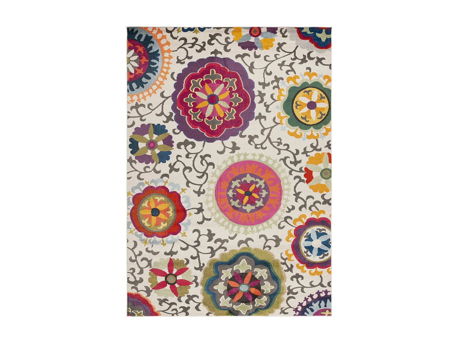 Tapis Ivoire/Multicolore 244 X 335 cm - Manteca