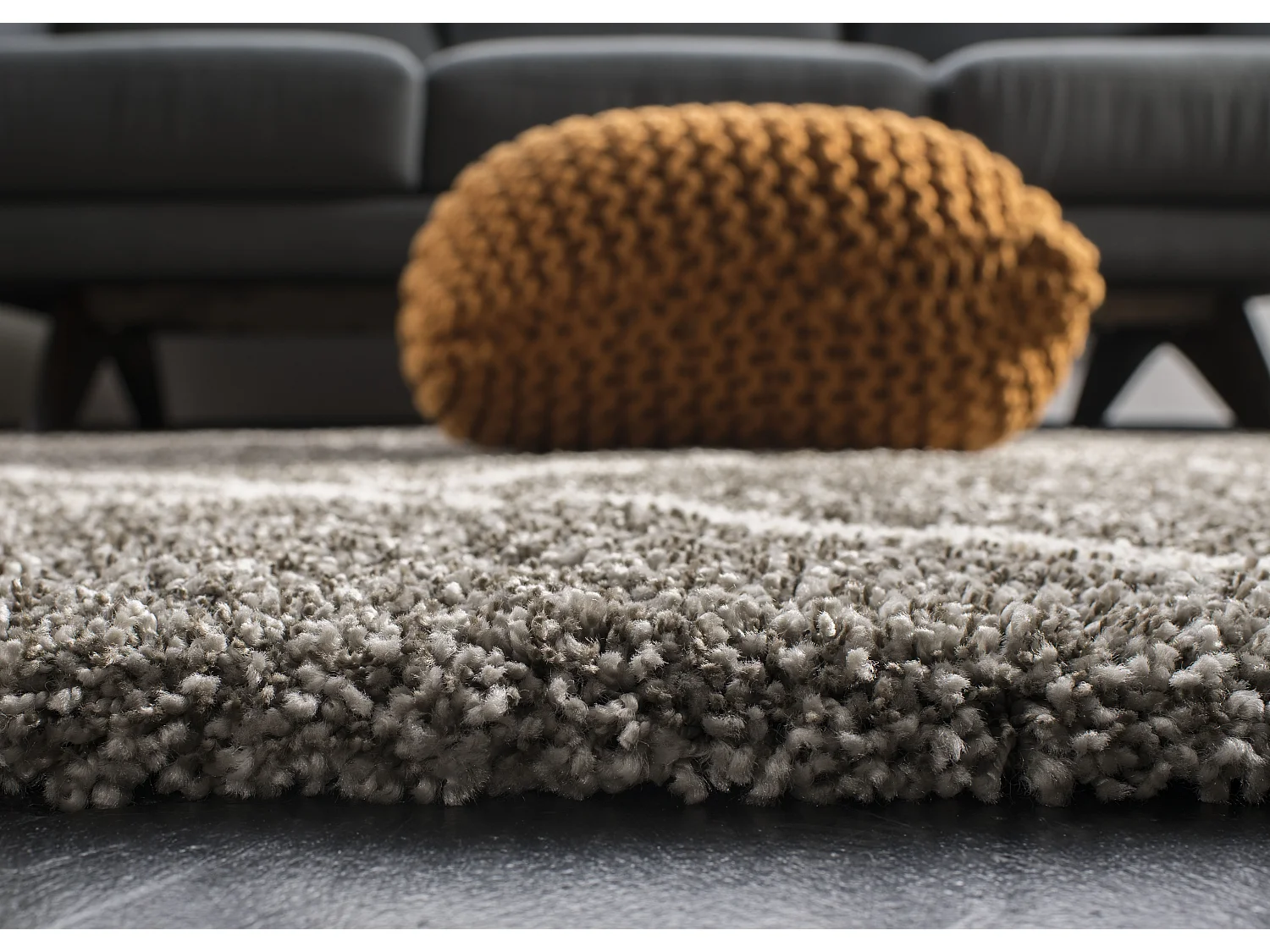 Tapis Gris/Neutre 213 X 213 cm - Myla