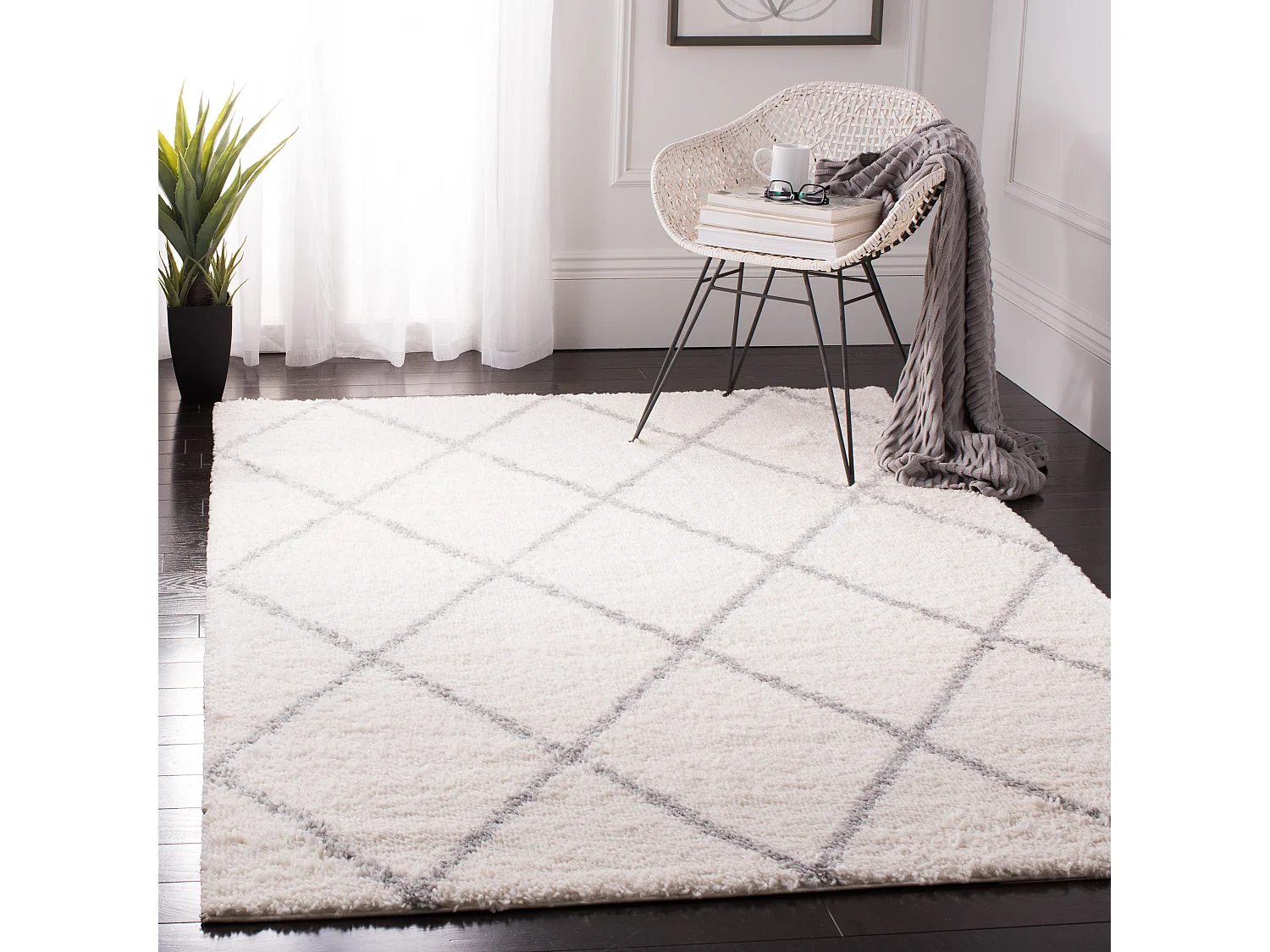 Tapis Neutre/Gris 183 X 274 cm - Harley