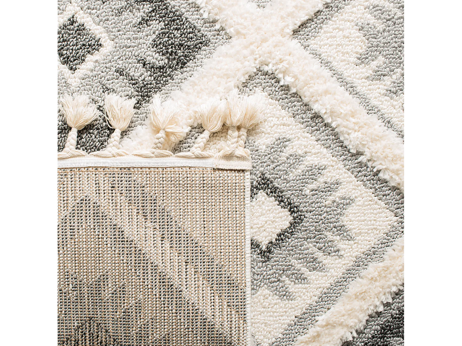 Tapis Neutre/Gris 160 X 229 cm - Quinn