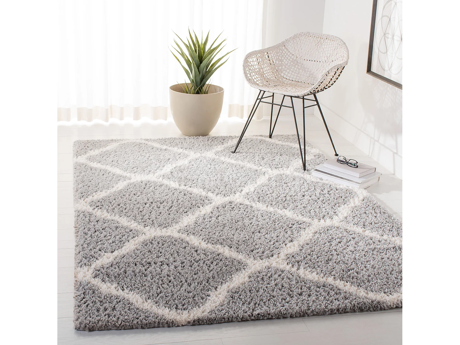 Tapis Gris/Neutre 122 X 183 cm - Taylor