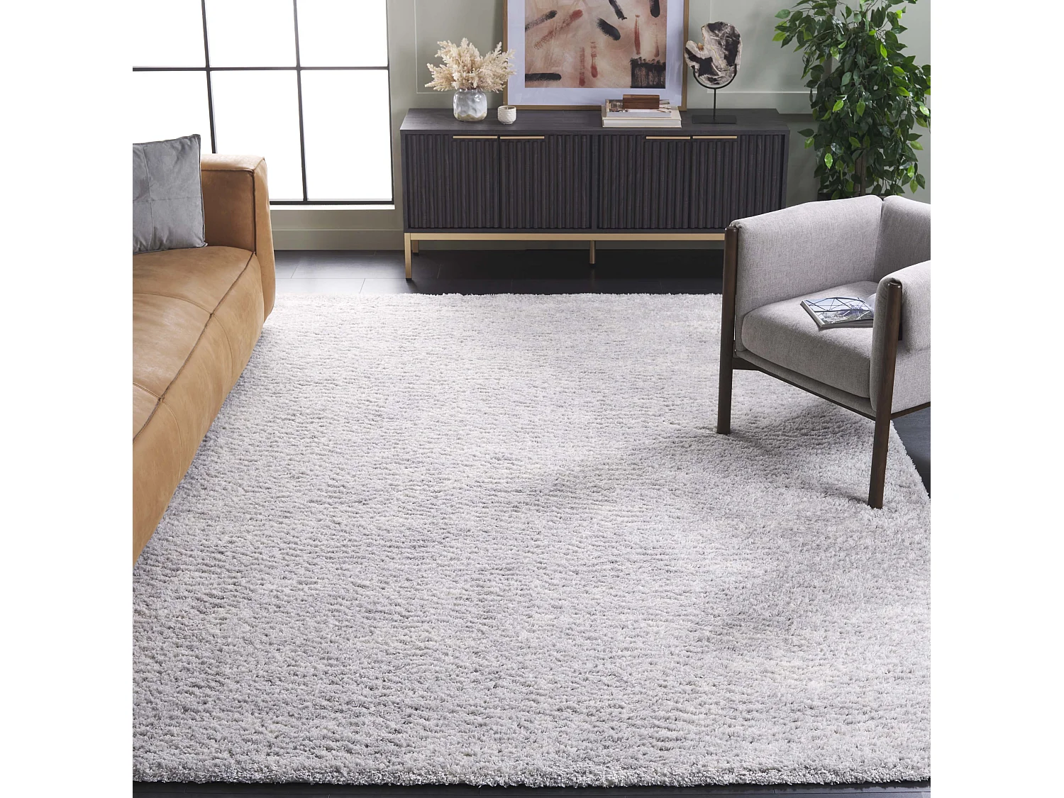 Tapis Gris/Ivoire 235 x 305 cm - Hayami