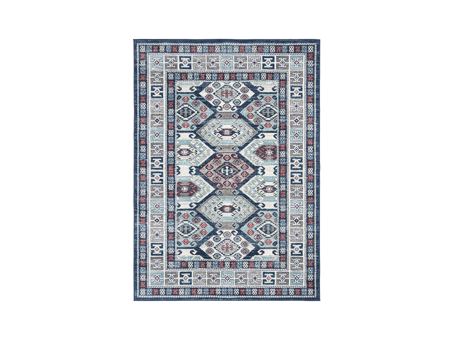 Tapis Bleu/Gris 160 X 229 cm - Kastyn