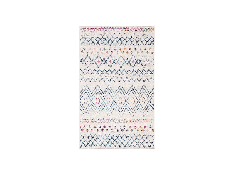 Tapis Neutre/Bleu Marine 91 X 152 cm - Skylar