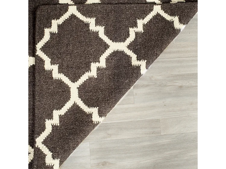 Tapis Marron/Neutre 91 X 152 cm - Calla