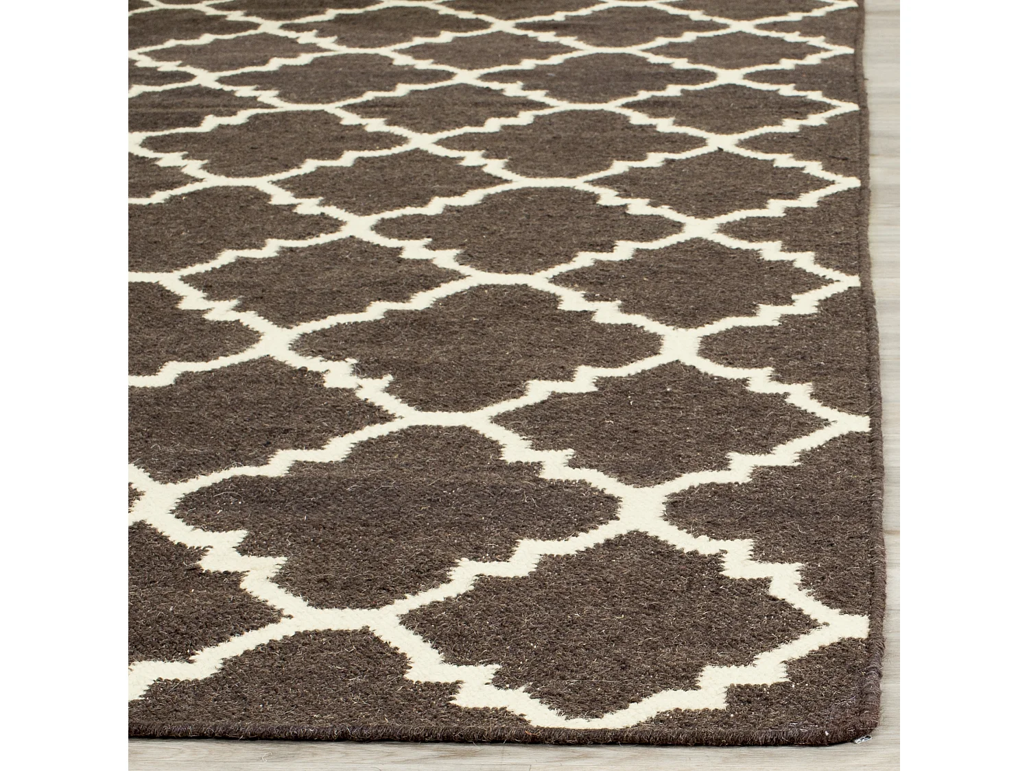 Tapis Marron/Neutre 91 X 152 cm - Calla