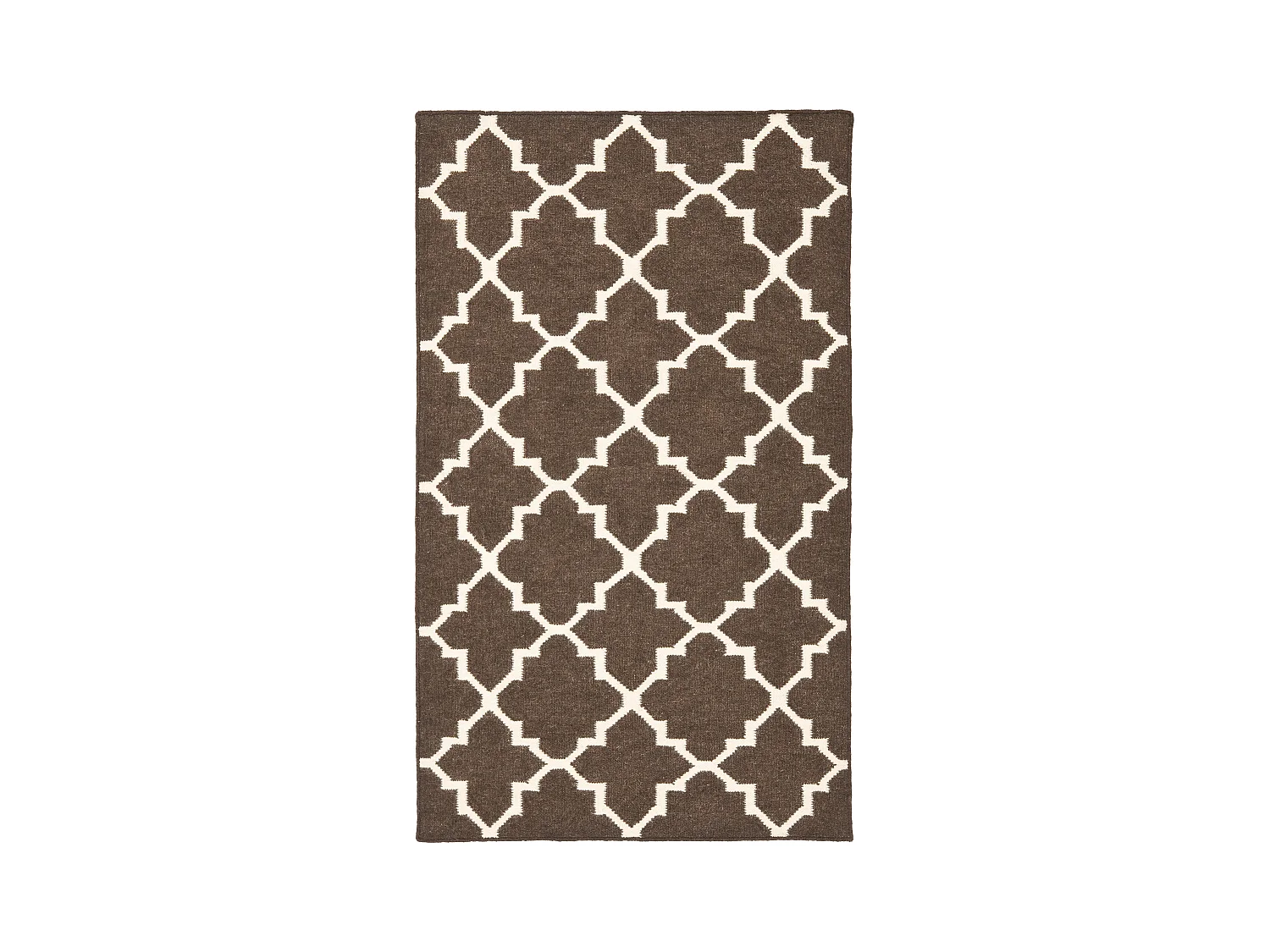Tapis Marron/Neutre 91 X 152 cm - Calla