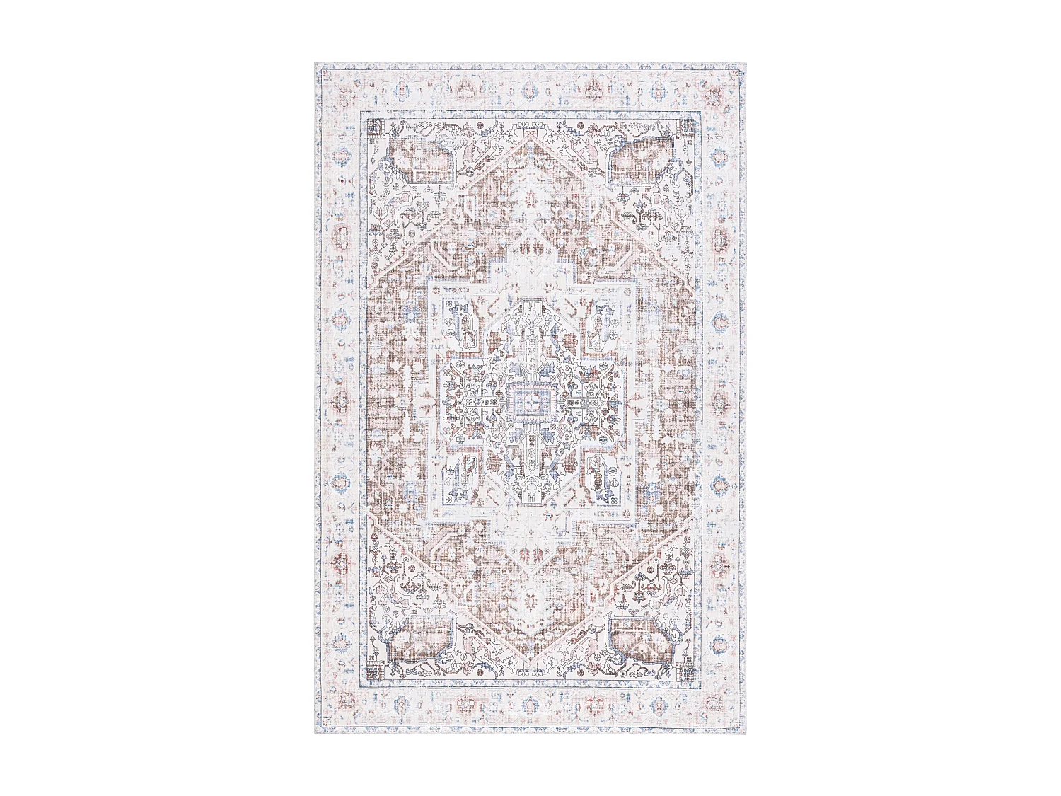 Tapis Taupe/Beige 152 X 244 cm - Serafina