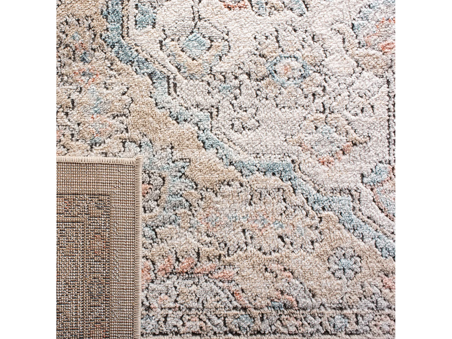Tapis Gris/Neutre 155 X 229 cm - Rylee