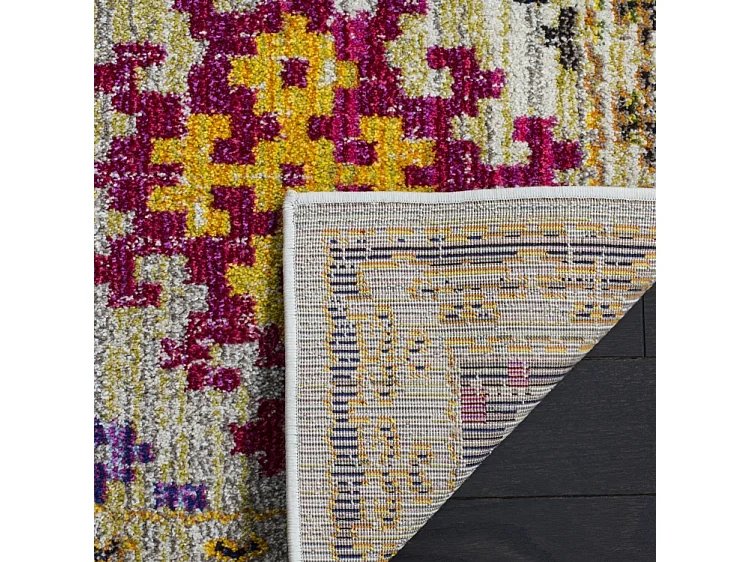 Tapis Ivoire/Multicolore 122 X 122 cm - Lunya