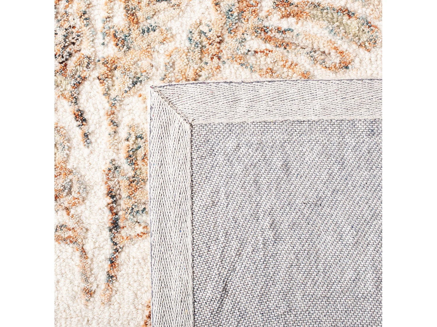 Tapis Ivoire/Marron 122 X 183 cm - Meara