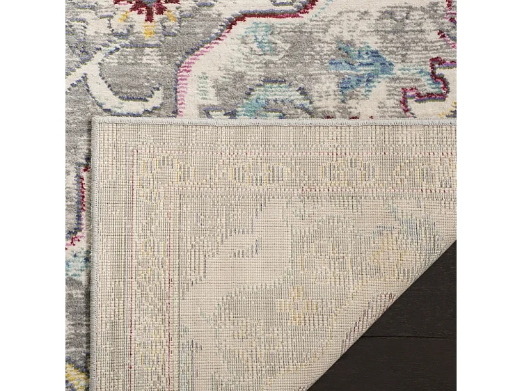 Tapis Gris/Bleu 91 X 152 cm - Lucy