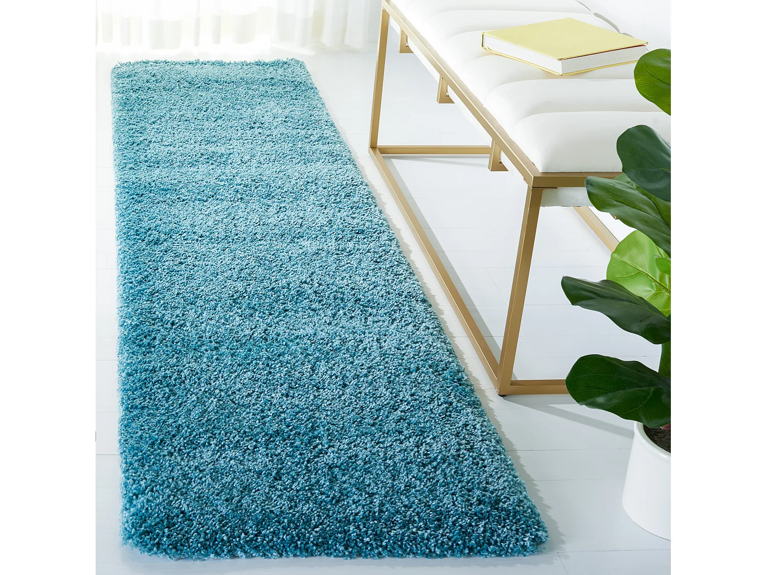 Tapis Bleu aquatique 61 X 91 cm - Bowery