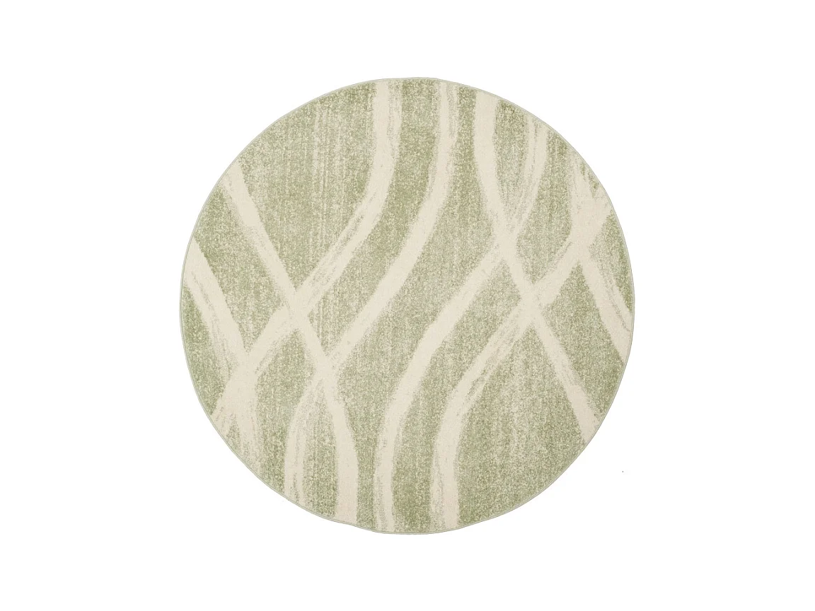 Tapis Sauge/Crème 122 X 122 cm - Leocadia