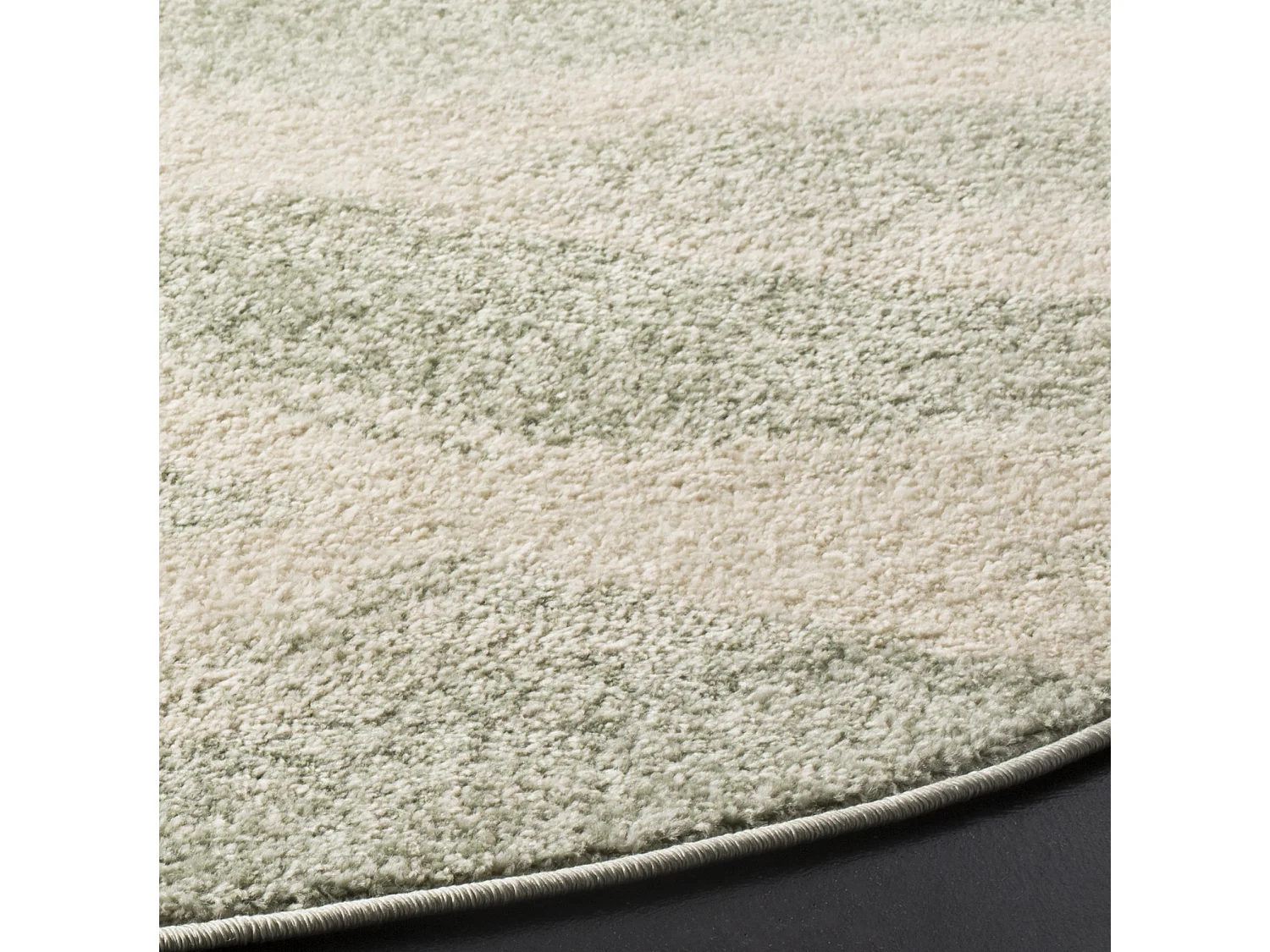 Tapis Sauge/Crème 122 X 122 cm - Leocadia
