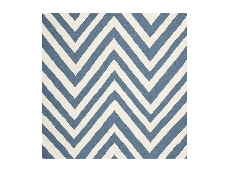 Tapis Bleu/Neutre 183 X 183 cm - Serena