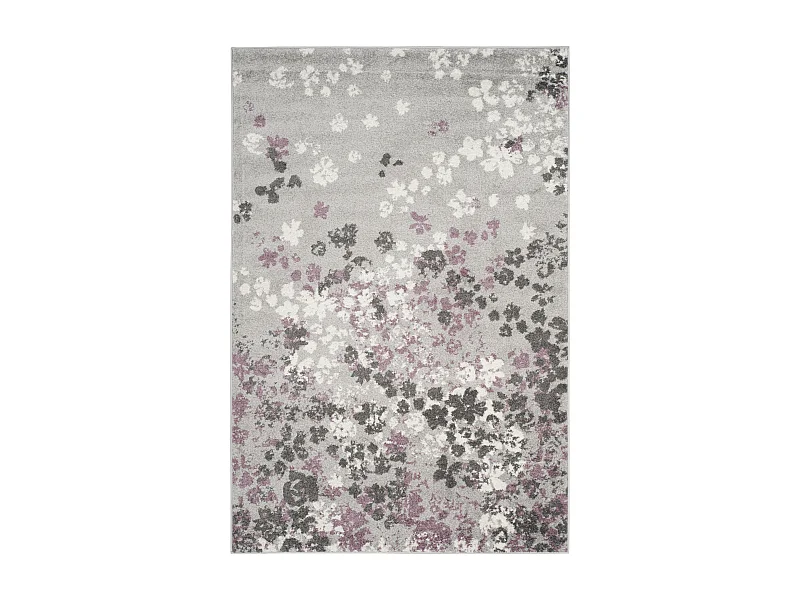 Tapis Gris/Violet 122 X 183 cm - Alyssa