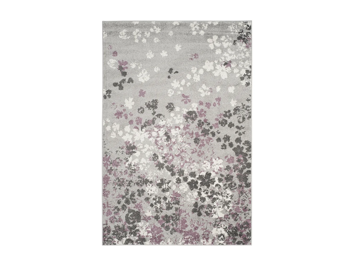 Tapis Gris/Violet 122 X 183 cm - Alyssa