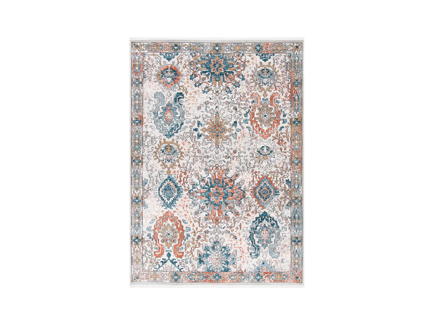Tapis Gris/Bleu 160 X 229 cm - Adelynn