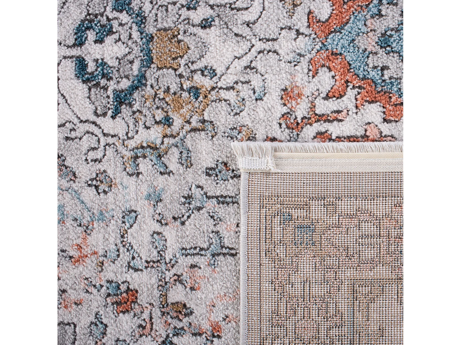 Tapis Gris/Bleu 160 X 229 cm - Adelynn