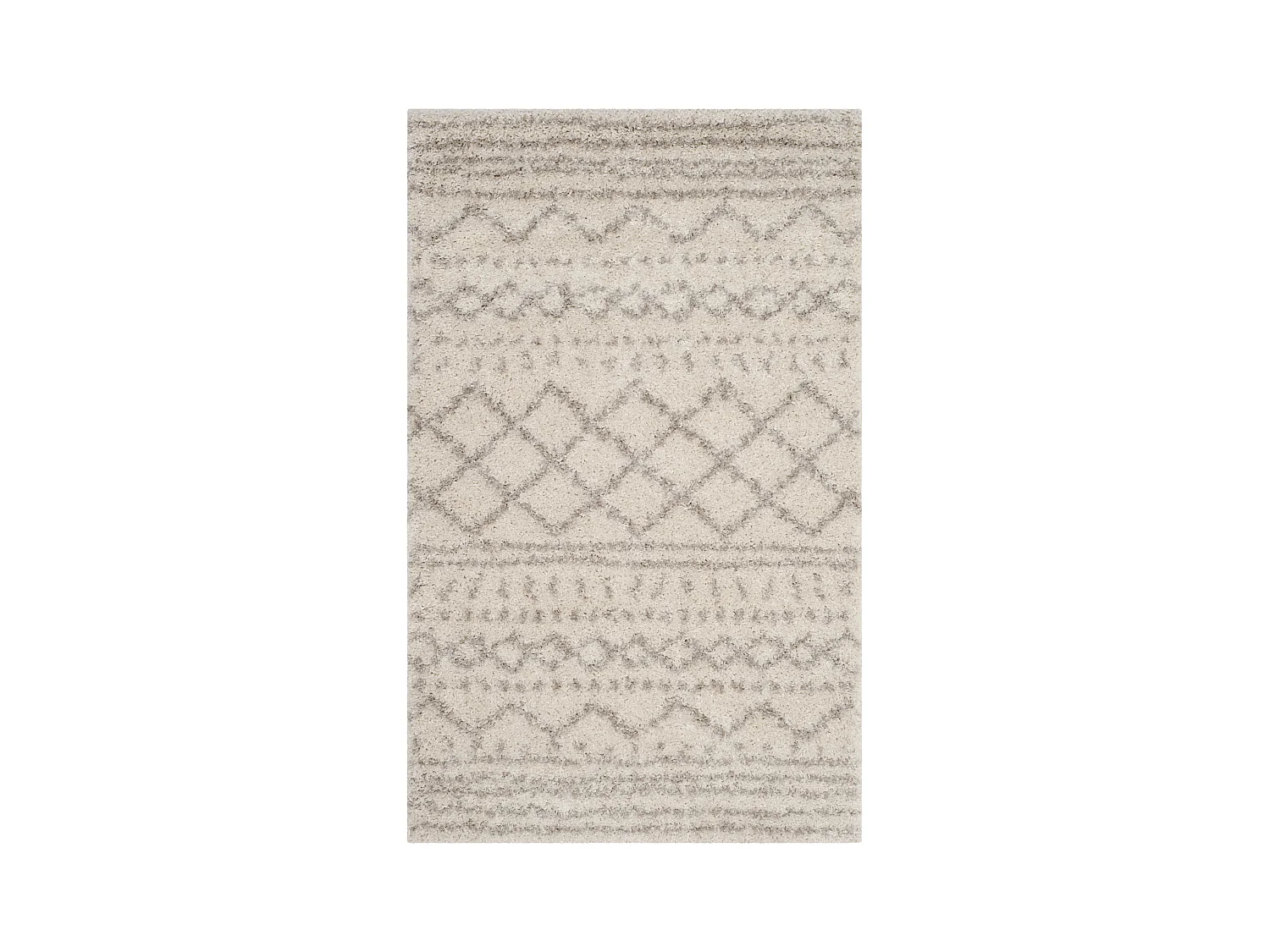 Tapis Neutre/Blanc 91 X 152 cm - Flint