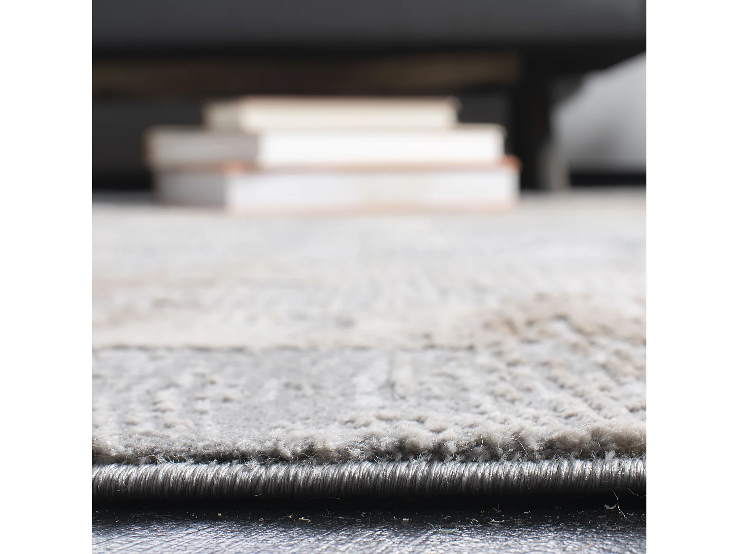 Tapis Neutre/Gris 160 X 229 cm - Marie