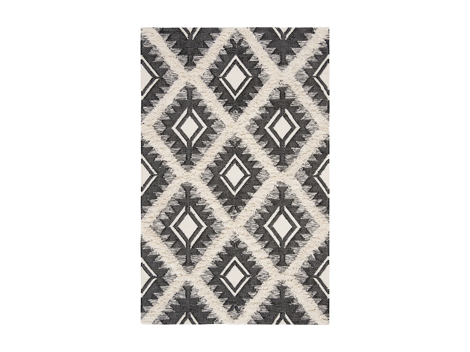 Tapis Noir/Neutre 183 X 274 cm - Maggie